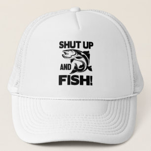 Casquette Ferme-la et pêche !
