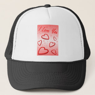 Casquette Fête de bureau Amour Paix Merci Motif Coloré