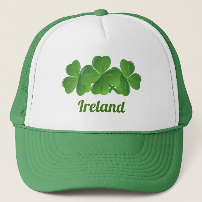 Casquette Fête de la St Patrick irlandaise Irlande (Devant)