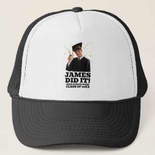 Casquette Fête de remise de diplômes personnalisée et amusan
