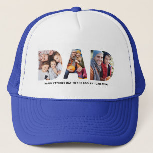 Casquette Fête des pères 3 Photo Chapeau de camion personnal
