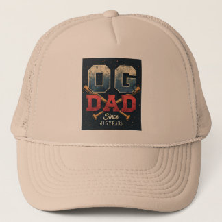 Casquette Fête des pères de baseball Vintage OG Papa personn
