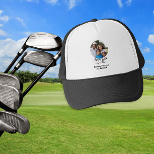 Casquette Fête des pères Meilleur Papa Par Photo Sur Mesure