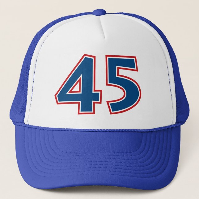Casquette Fête du 45e anniversaire (Devant)