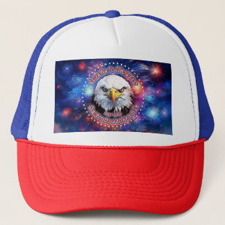 Casquette Feu d'artifice Semiquin Brun Aigle pour l'annivers