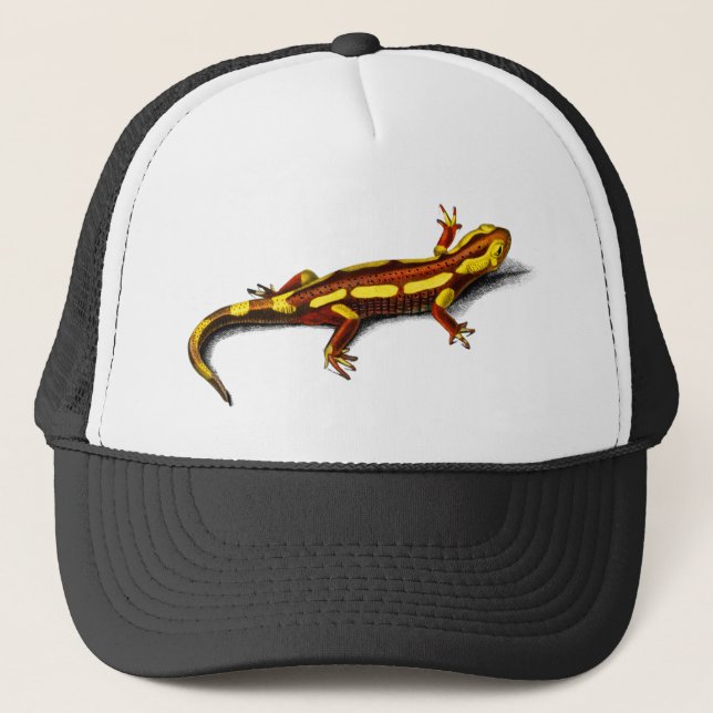 Casquette Feu vintage Salamander (Devant)