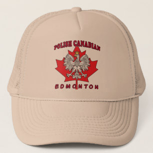 Casquette Feuille canadienne polonaise d'Edmonton