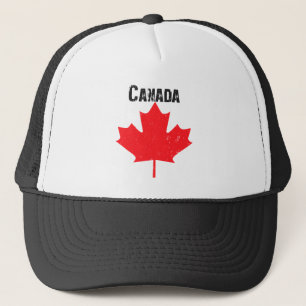 Casquette Feuille d'érable canadienne sale