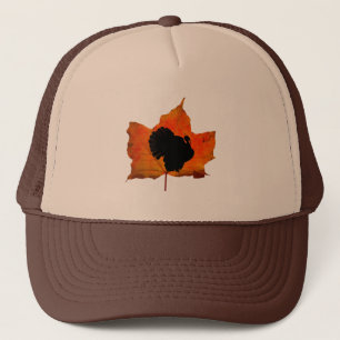 CASQUETTE FEUILLES D'AUTOMNE DÎNE DE THANKSGIVING