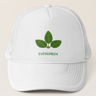 Casquette Feuilles de laurier vert modernes