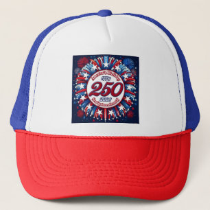 Casquette Feux d'artifice graphiques Semiquin RWB pour l'ann