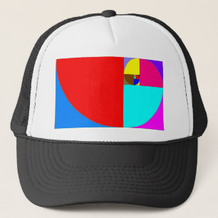 Casquette Fibonacci espiral