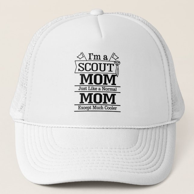 Casquette Fier Cool Scout Maman (Devant)