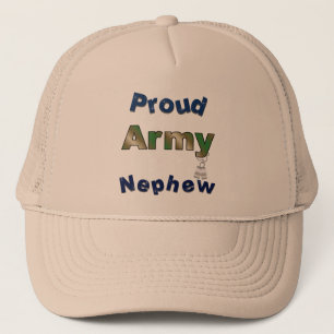 Casquette fier de neveu d'armée