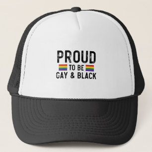 Casquette Fier D'Être Gay Et Black Pride Mois 2025