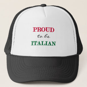 Casquette Fier d'être italien