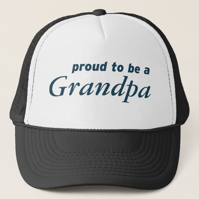 Casquette Fier d'être un grand-papa ! (Devant)