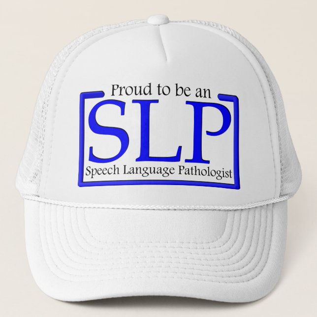 Casquette Fier d'être un SLP (Devant)