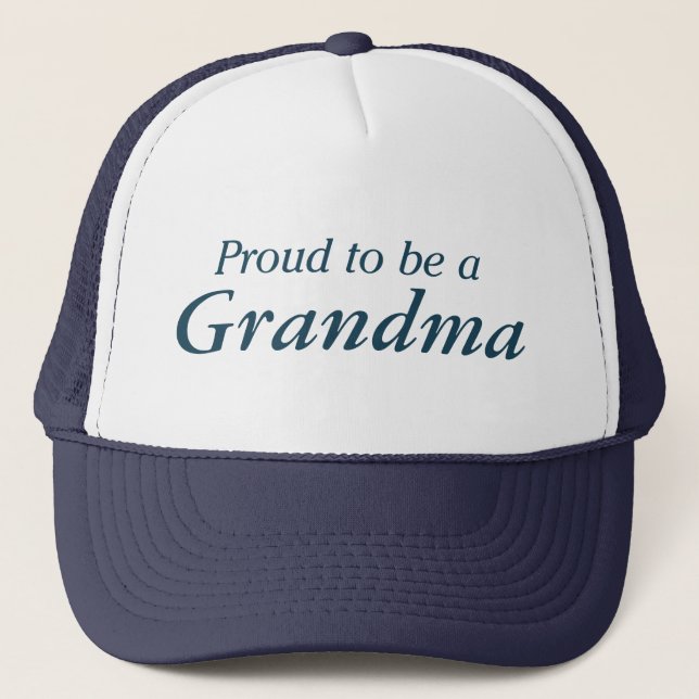 Casquette Fier d'être une grand-maman ! (Devant)