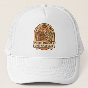 Casquette Fier Maman de 2025 Comptabilité Grad Retro Badge