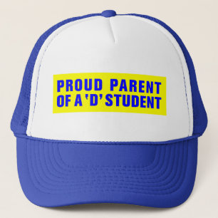 CASQUETTE FIER PARENT D'UN ÉTUDIANT "D"