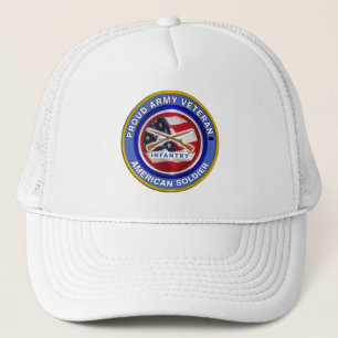 Casquette Fier Soldat d'Infanterie Vétéran de l'Armée