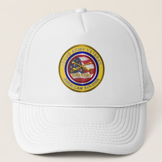 Casquette Fière cavalier de l'Armée (Devant)