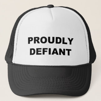 Casquette Fièrement provoquant