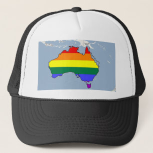 Casquette Fierté australienne de GLBT