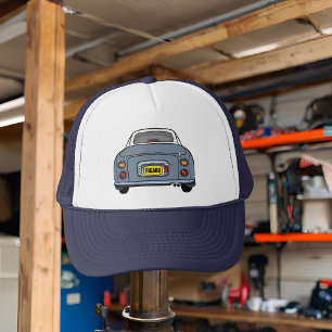 Casquette Figarations Lapis Grey Figaro Voiture Trucker Chap