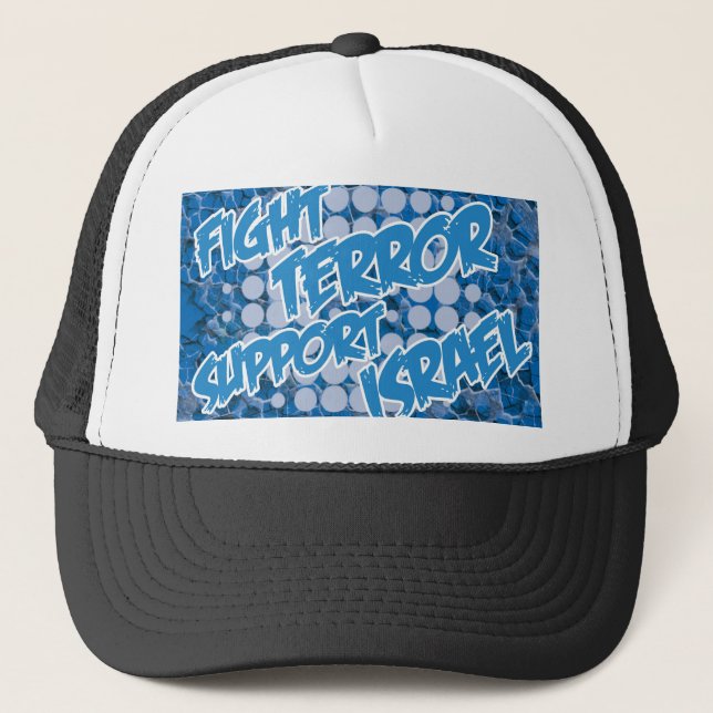 Casquette figterrorism - support israel cap (Devant)
