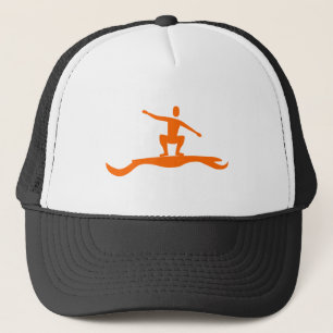 Casquette Figure de surf - Orange