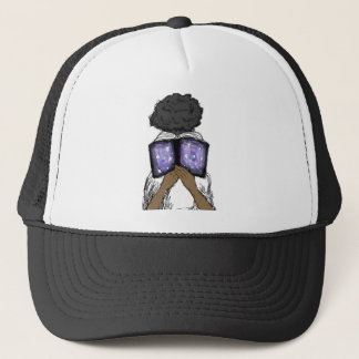 Casquette Fille avec la lecture d'Afro