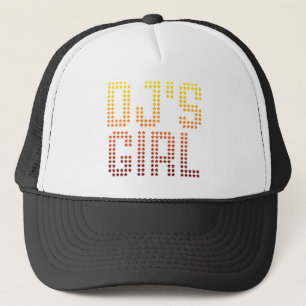Casquette Fille de DJs - musique de DJing d'épouse d'amie d