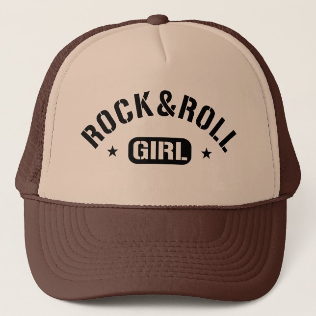 Casquette Fille de rock (Devant)