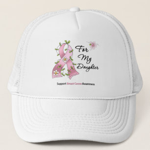 Casquette Fille de soutien de cancer du sein