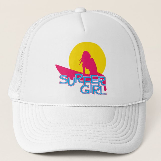 Casquette Fille de surfer (Devant)