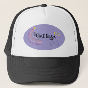 Casquette Fille qui embrasse lesbienne