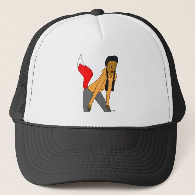 Casquette fille rusée  (Devant)