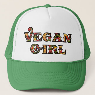 Casquette Fille végétalienne