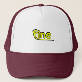 Casquette fin