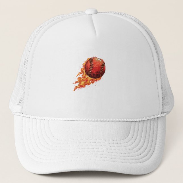 Casquette Fire Baseball  (Devant)