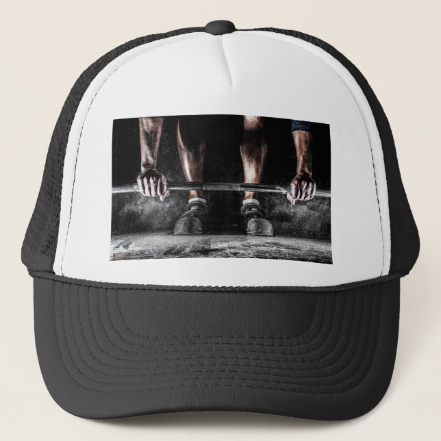 Casquette Fitness Weightlifting Gym entraînement (Devant)