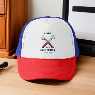 Casquette Fixation de tout depuis | Fête des pères personnal
