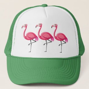 Casquette Flamant rose rose Bird-89686