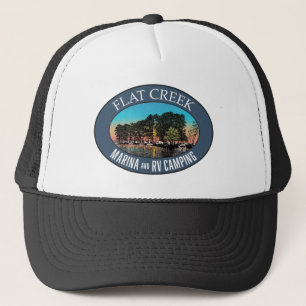 Casquette Flat Creek Marina et RV Camping Trucker Hat
