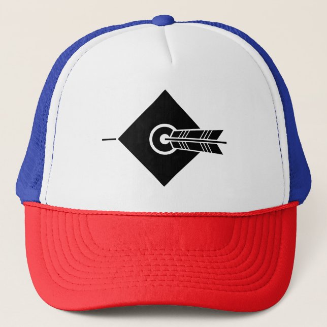 Casquette Flèche atteint la cible Hats (Devant)