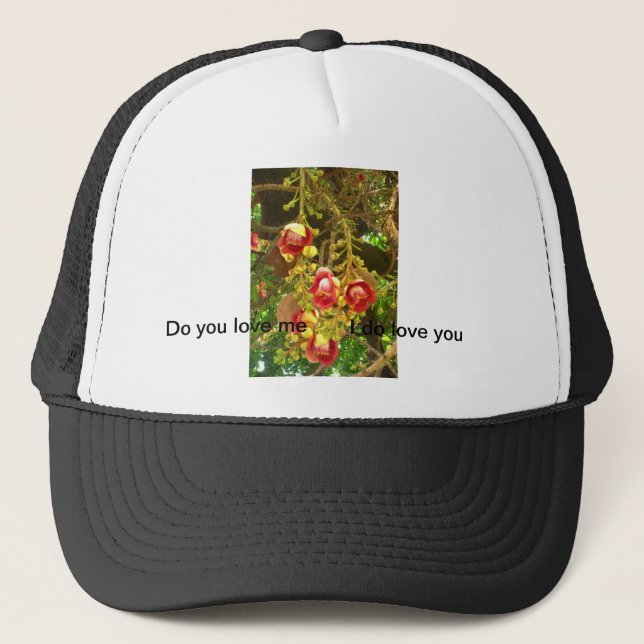 Casquette fleur (Devant)