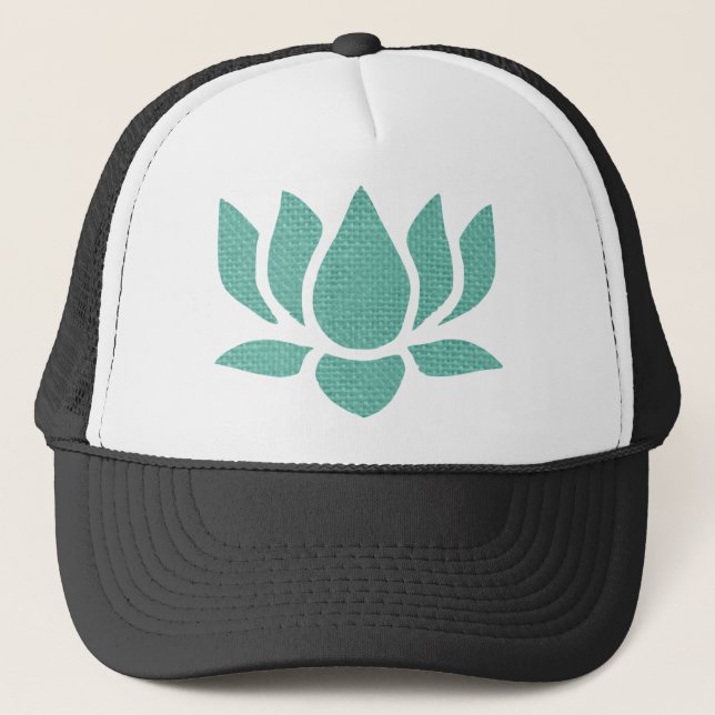 Casquette fleur de lotus (Devant)