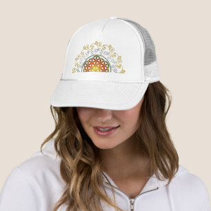 Casquette Fleur De Vie - Ornements Vintages Mandala 1